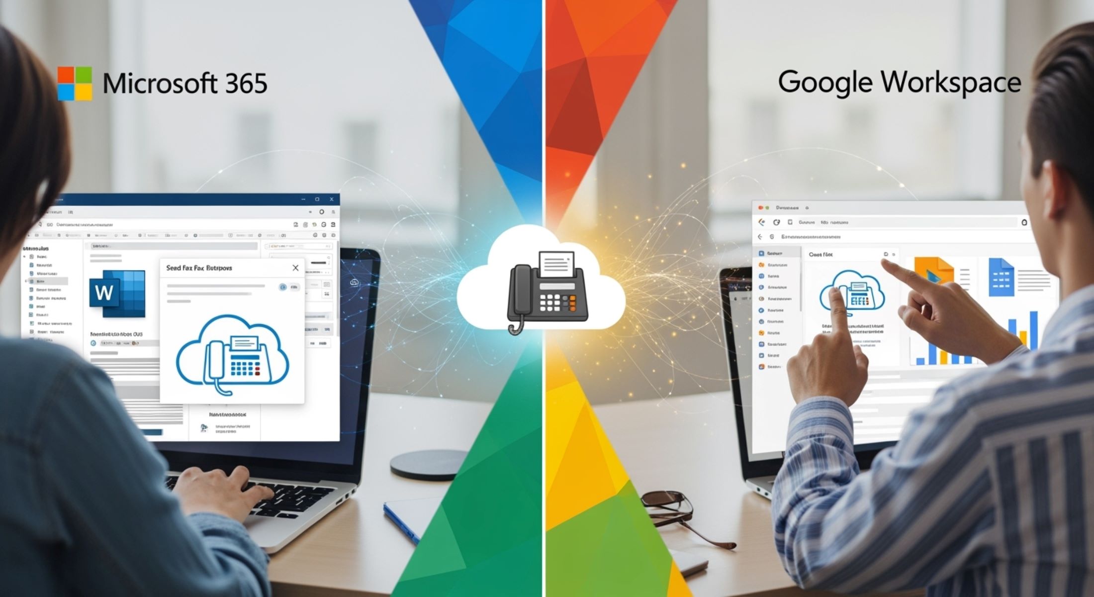 Using Cloud Faxing with Microsoft 365 and Google Workspace